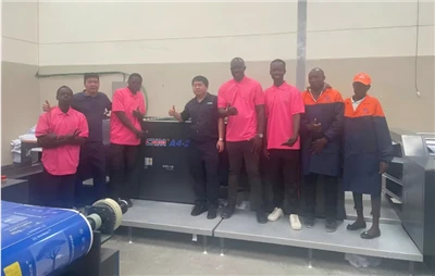 En anden CHM A4 -kopipapirproduktionslinje fra en afrikansk kunde er blevet b...