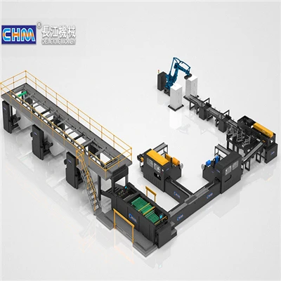 CHM A3 & A4 CUT STØRRELSE STØRRELSE AND PAKKING PRODUKTION LINE